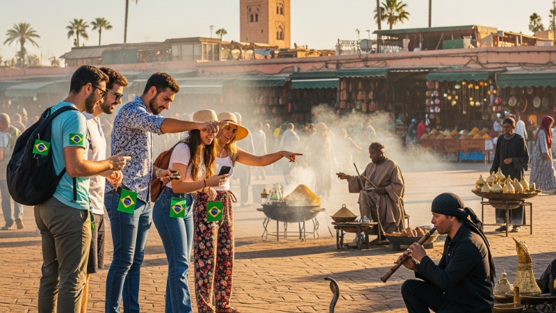 Descobrindo o Encanto de Marrocos: Um Guia para Turistas Brasileiros