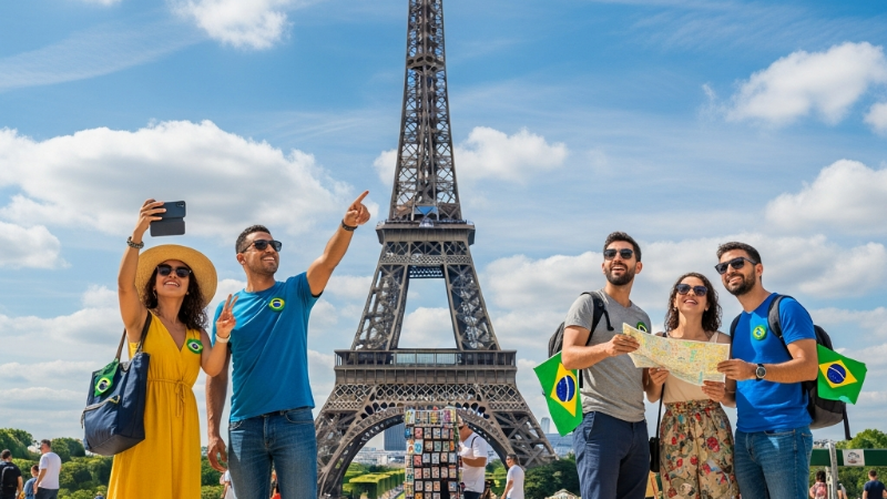 Descobrindo a Magia da França: Um Guia para Turistas Brasileiros