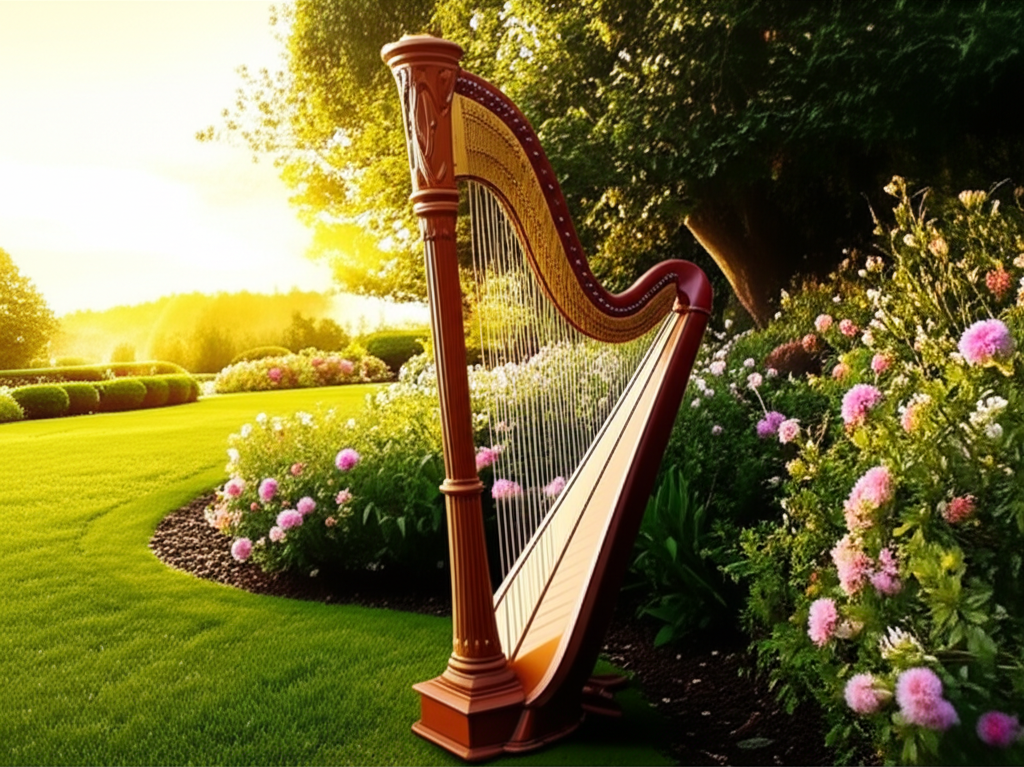 Louvando ao Senhor com Harpa e Coração: Uma Celebração de Adoração e Gratidão