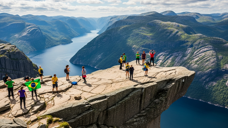 Descobrindo a Beleza e o Luxo da Noruega: Um Guia para Turistas Brasileiros