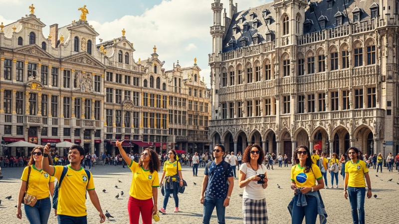 Descobrindo a Beleza e o Charme da Bélgica: Um Guia para Turistas Brasileiros
