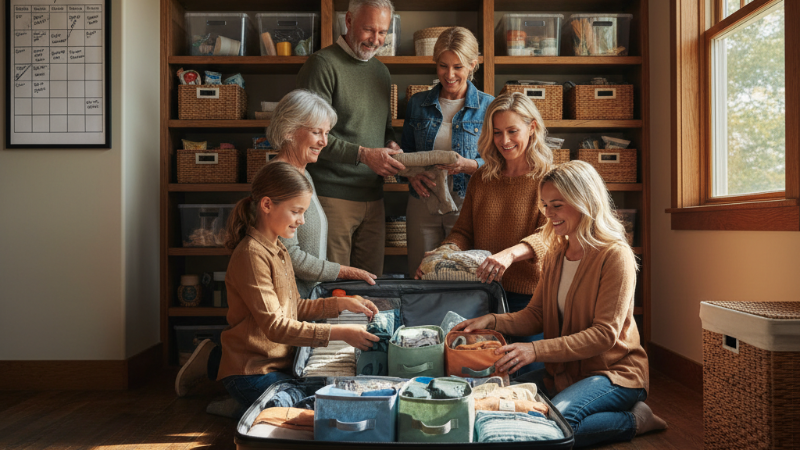 Por que todo mundo deveria usar uma mala para organizar a casa rapidamente