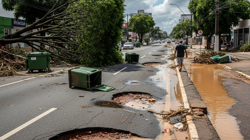 Entendendo os Impactos das Chuvas no Meio Ambiente e na Infraestrutura
