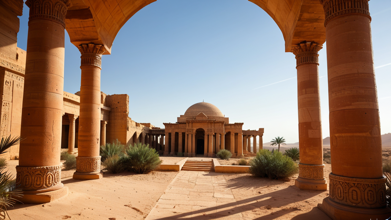 Descubra a beleza natural e história na Síria com um passeio de helicóptero em Palmyra.