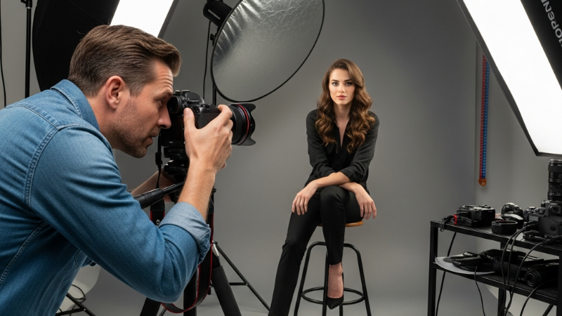 Domine a Arte da Fotografia Profissional: Um Guia Comparativo de Cursos Presenciais e Online