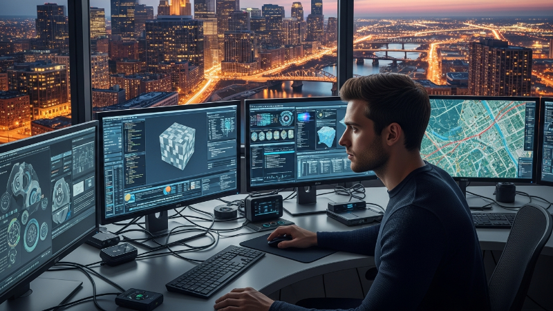 O Caminho para o Sucesso: Como um Jovem do Meio-Oeste se Tornou Líder em Tecnologia