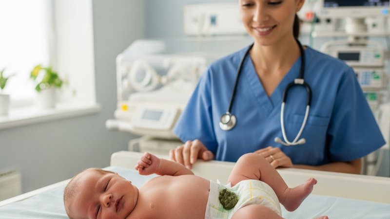 O Primeiro Cocô do Bebê: Um Indicador da Saúde Futura