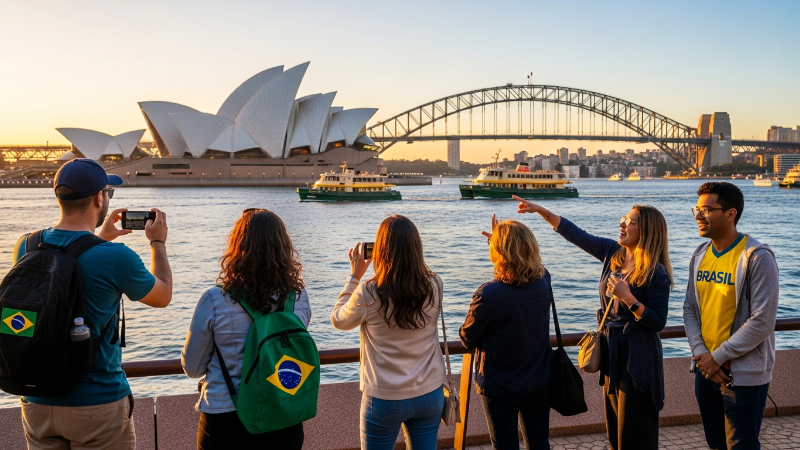 Descobrindo a Austrália: Um Destino de Sonho para Turistas Brasileiros