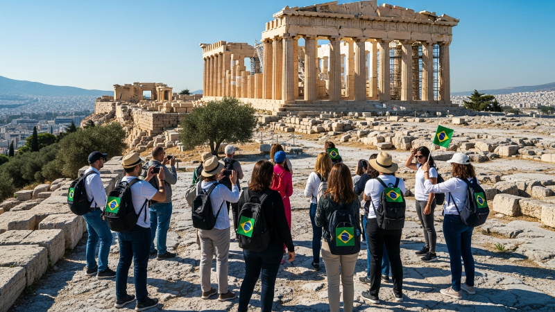 Descobrindo a Magia da Grécia: Um Guia para Turistas Brasileiros