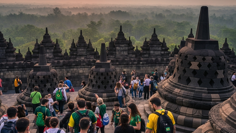Descobrindo a Indonésia: Um Paraíso Tropical para Aventureiros Brasileiros