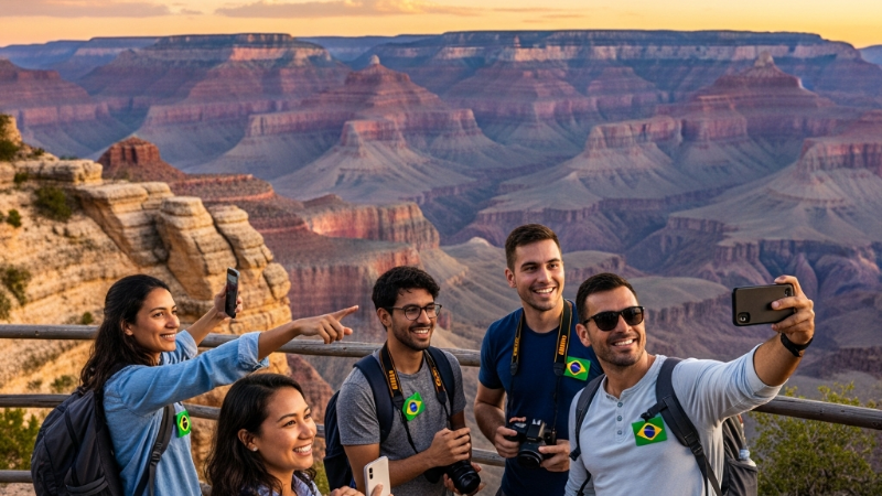 Descobrindo os Segredos do Estados Unidos: Um Guia para Turistas Brasileiros