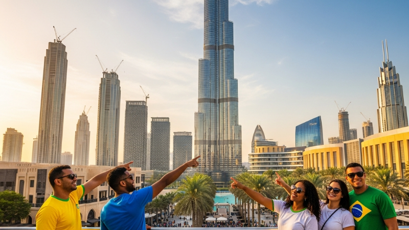 Descobrindo a Magia dos Emirados Árabes Unidos: Um Guia Prático para Turistas Brasileiros
