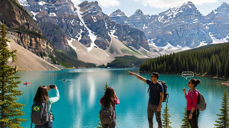 Descobrindo o Canadá: Um Destino de Sonho para Turistas Brasileiros