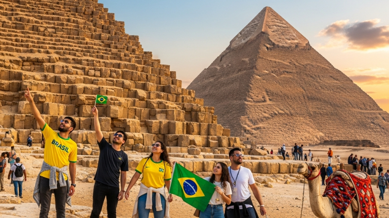 Descobrindo o Egito: Um Destino Imperdível para Aventureiros Brasileiros