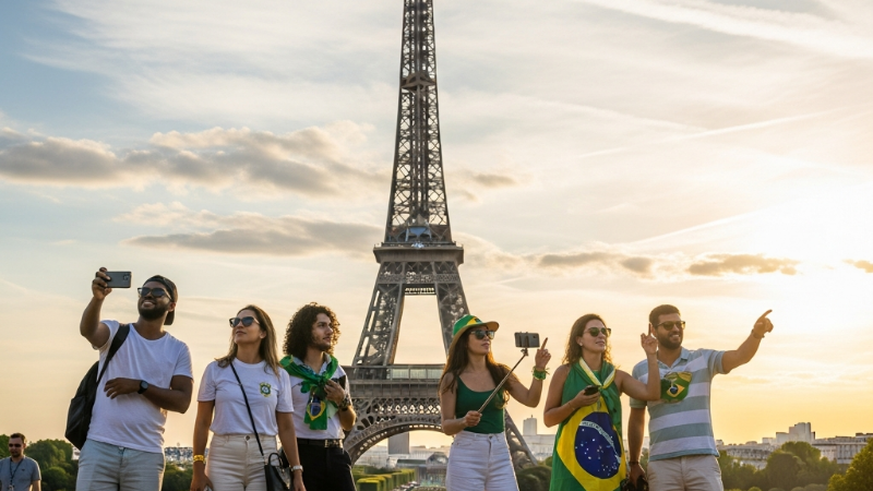 Descobrindo a Magia da França: Um Guia para Turistas Brasileiros
