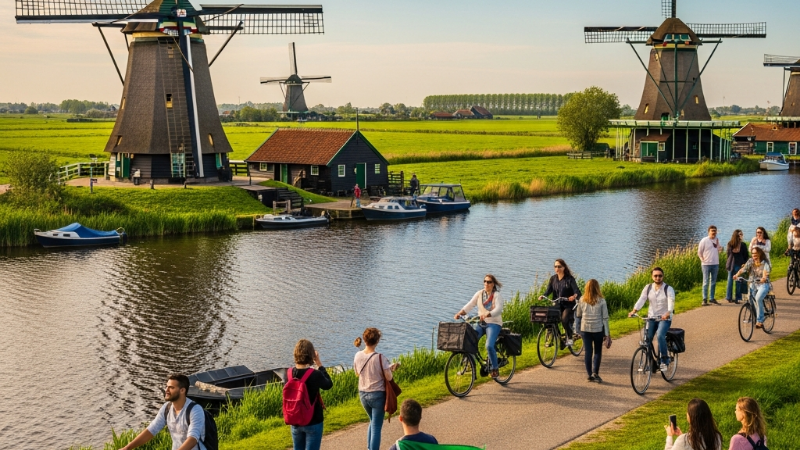 Descobrindo a Holanda: Um Destino Esportivo e Gastronômico para Turistas Brasileiros