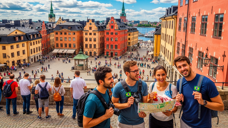 Descobrindo a Suécia: Um Destino de Luxo e Sofisticação para Turistas Brasileiros