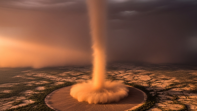 Entendendo Tempestades de Areia e Redemoinhos: Fenômenos Naturais que Impactam o Brasil