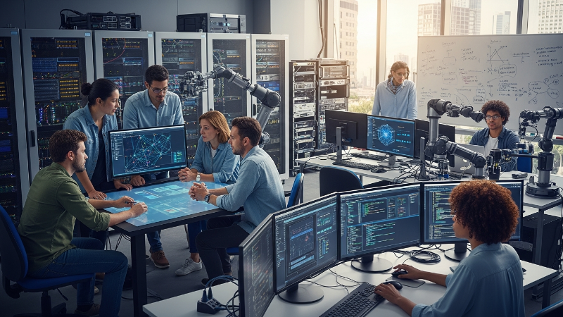 O Futuro da Inteligência Artificial: Um Loop de Oportunidades e Desafios