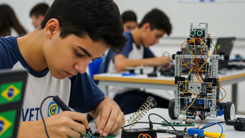Desenvolvendo Habilidades para o Futuro: Preparando Estudantes para uma Era de Automação