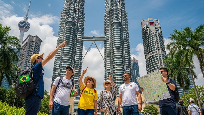 Descobrindo o Encanto da Malásia: Um Guia para Turistas Brasileiros
