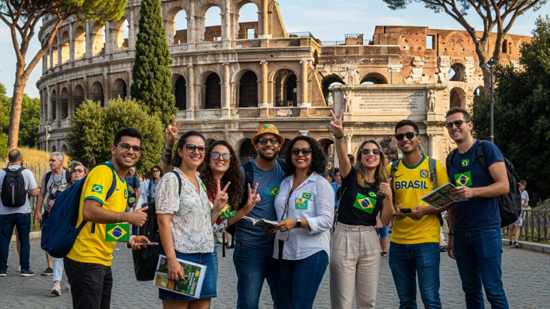 Descobrindo a Itália: Um Destino de Sonho para Turistas Brasileiros