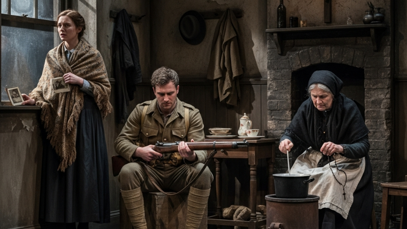 A Literatura como Reflexo das Mudanças Históricas: Uma Análise de 'The Plough and the Stars' de Sean O'Casey