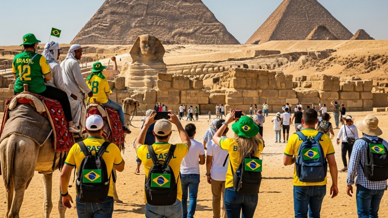 Descobrindo o Egito: Um Destino de Sonho para Turistas Brasileiros