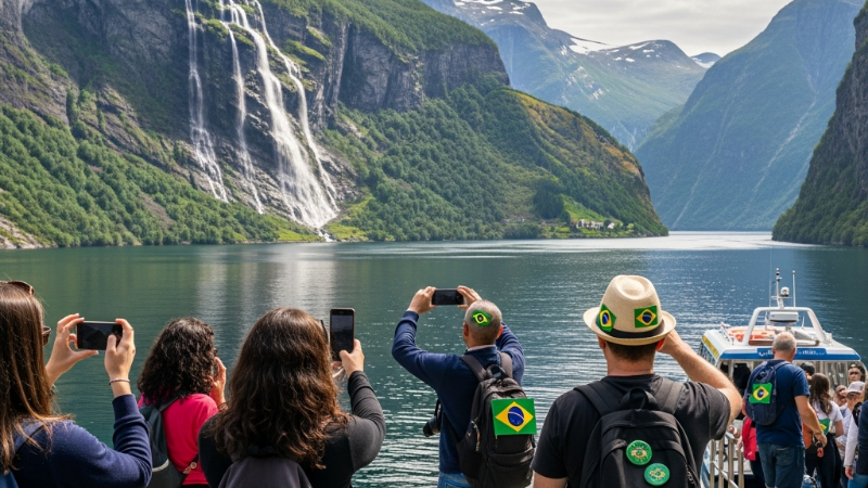Descobrindo a Beleza e a Segurança da Noruega: Um Guia para Turistas Brasileiros
