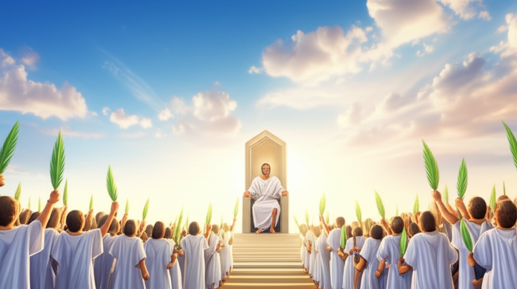 Salvação ao Nosso Deus: Uma Celebração Eterna de Adoração e Gratidão