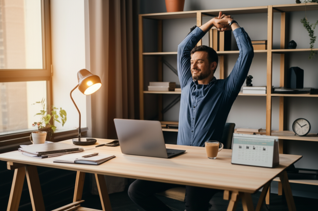 Burnout no Home Office: 3 Estratégias Cientificamente Comprovadas para Evitar o Esgotamento