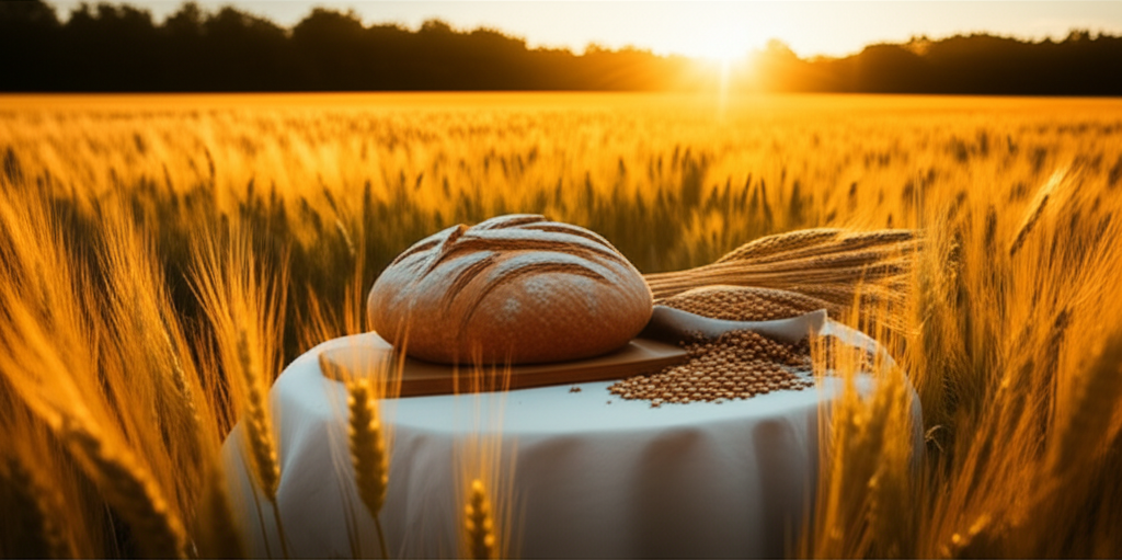 Sentados à Mesa de Deus: Uma Reflexão sobre a Abundância Divina em Rute 2:14