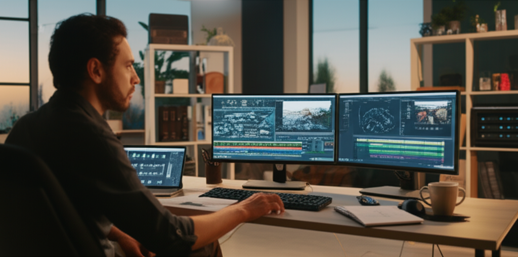 Edição de Vídeo em 2026: 3 Tendências que Transformarão o Mercado para Profissionais Remotos