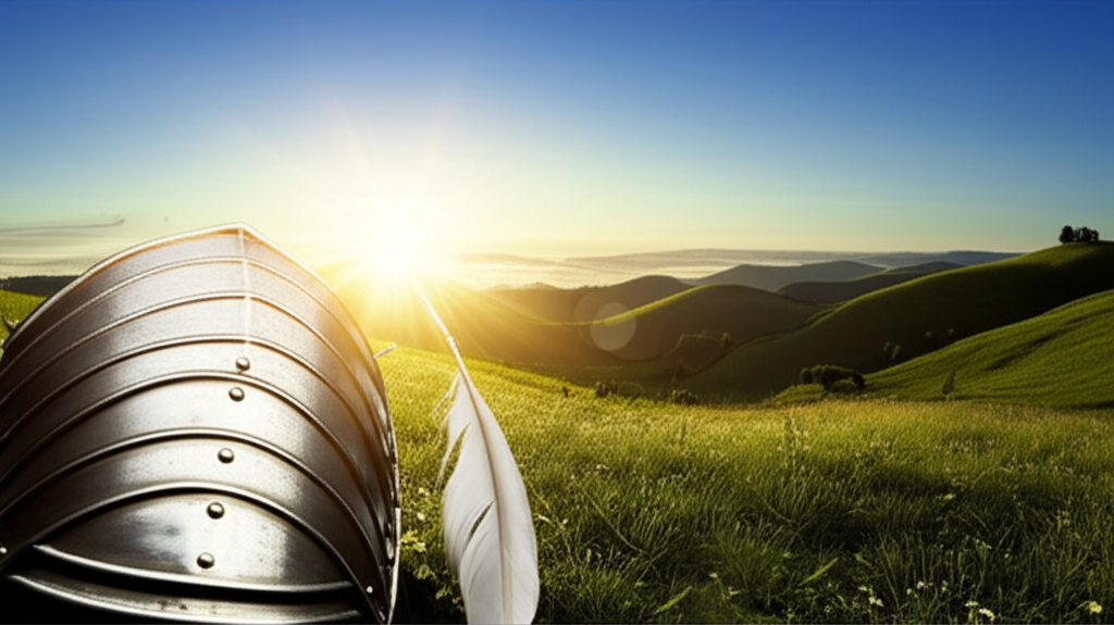 Couraças de Ferro e Asas que Sussurram: Enfrentando os Desafios com Fé e Confiança