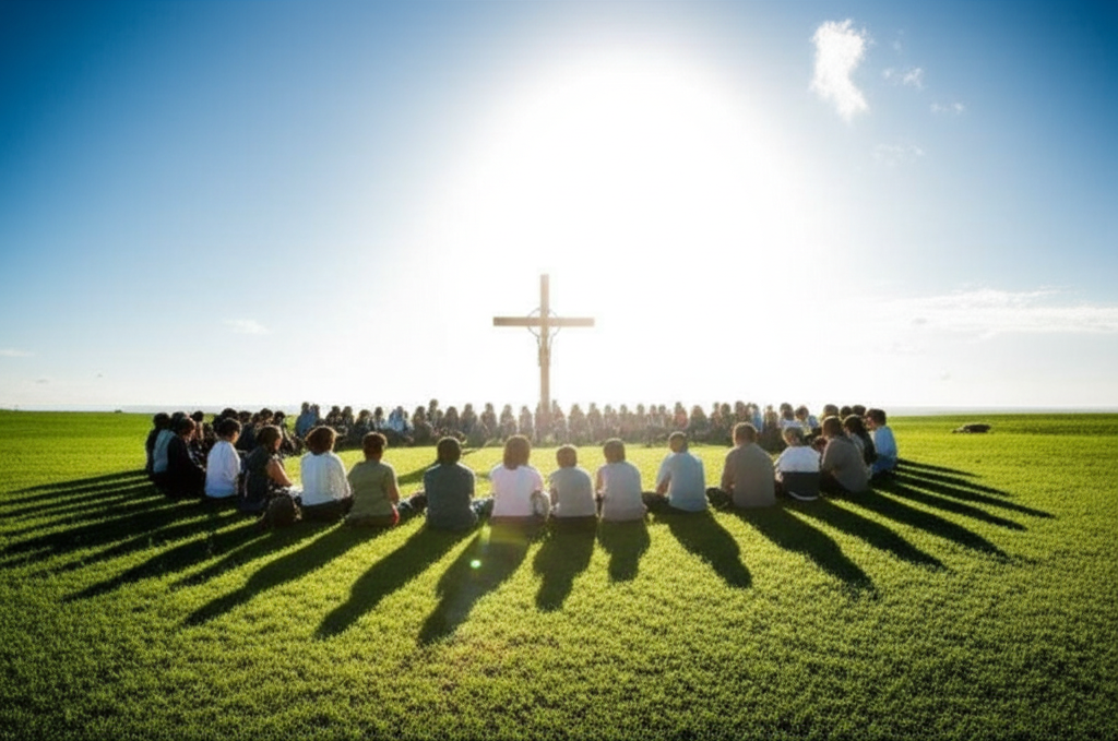 Organizando a Multidão: A Lição de Jesus sobre a Ordem e a Província Divina