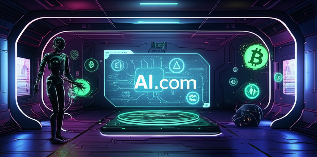 CEO da Crypto.com adquire AI.com e anuncia agente IA em comercial do Super Bowl