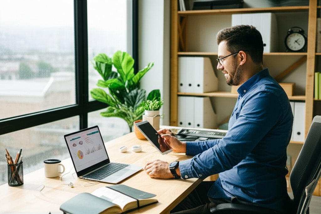 Home Office Produtivo: Checklist Completo para Empreendedores Dominarem o Trabalho Remoto