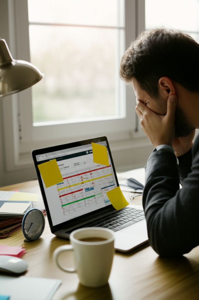 7 Sinais de que sua Produtividade Está Saindo dos Trilhos no Trabalho Remoto