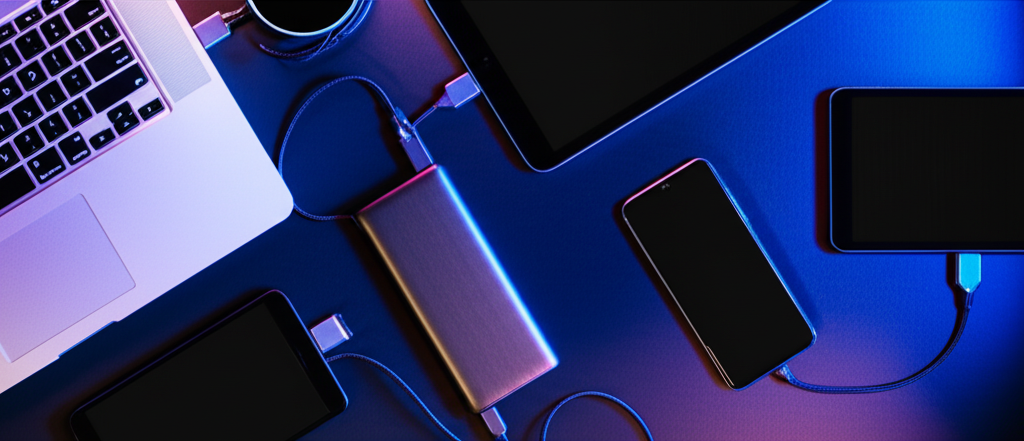 Power Bank Potente: Bateria de 25.000 mAh Carrega Notebooks em Movimento