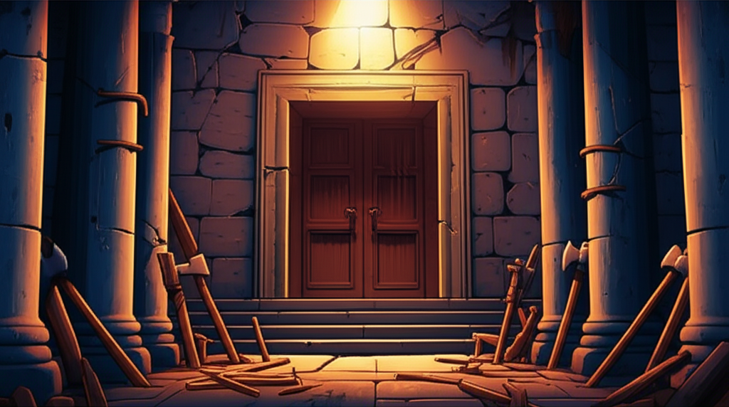 A Entrada Superior: Cortando as Correntes da Desesperança