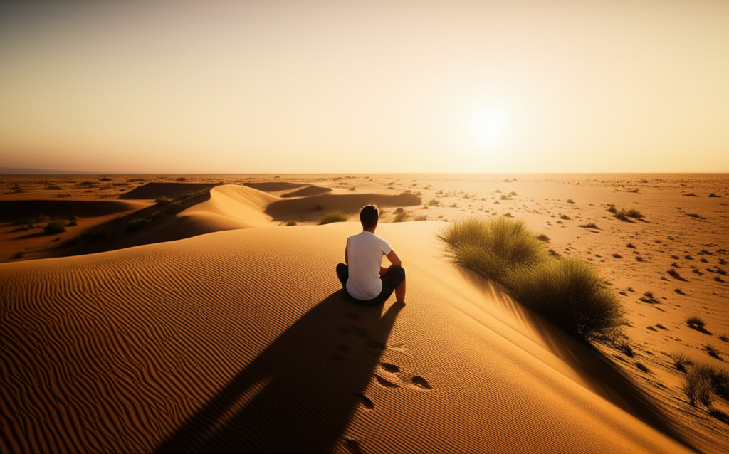 No Deserto do Desânimo: Encontrando Refúgio em Deus