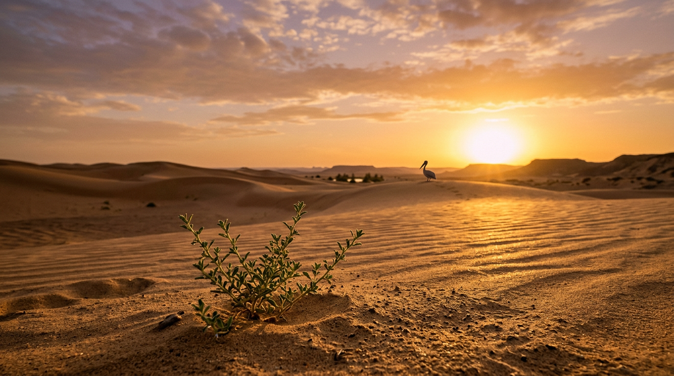 Encontrando Refúgio no Deserto: Uma Jornada de Fé e Esperança