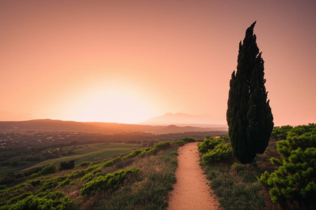 Em Movimento, Sempre Sob a Orientação Divina: Encontrando a Paz no Caminho