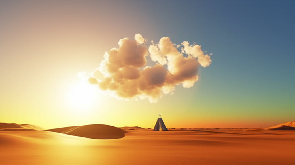 Seguindo a Nuvem: A Jornada da Obediência e da Fé