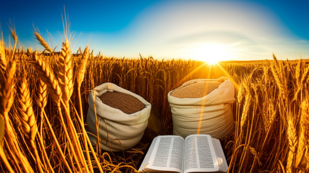 Semeando com Fé e Colhendo Abundância: Uma Reflexão sobre Ageu 1:6