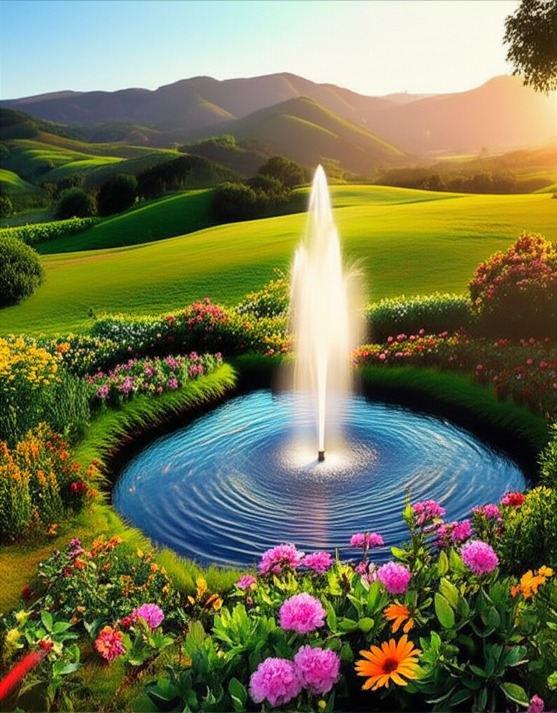 Fontes de Vida: O Fluxo de Abundância e Renovação de Deus