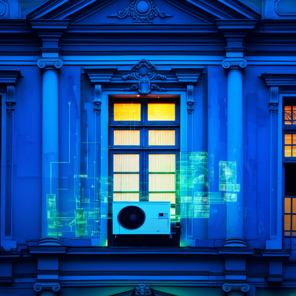 Tecnologia Verde: Bombas de Calor Inteligentes Revolucionam Edifícios Antigos