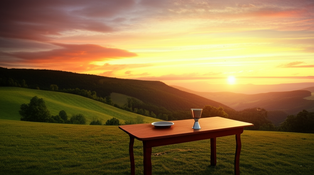 Na Presença dos Inimigos: Uma Mesa de Abundância e Amor