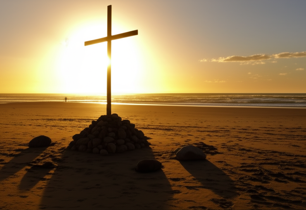 Prostrado aos Pés de Jesus: Uma Lição de Humildade e Fé