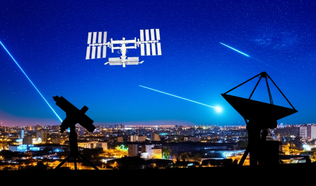 Estação Espacial Internacional ilumina céu gaúcho em espetáculo noturno